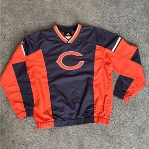 NFL Bears Pullover Windbreaker